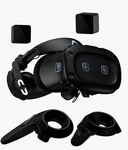 HTC VIVE Cosmos Elite Casque de Réalite virtuelle compatible Steam VR Bleu