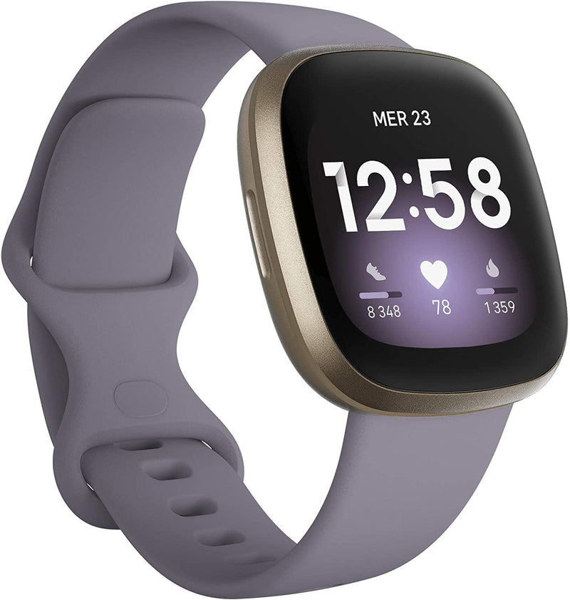 Fitbit Versa 3 - Soft Gold Smartwatch Unisex-Adult - LUXING SPORT