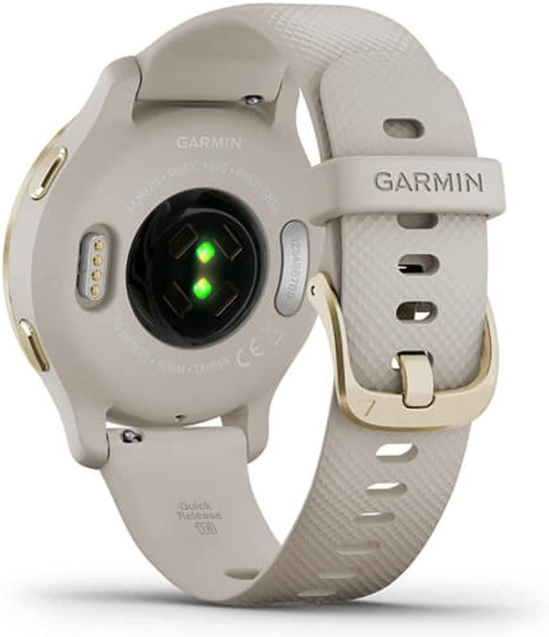 Garmin Venu 2S Montre Connectée 2,79 cm (1.1") 40 mm AMOLED Or GPS (satellite) Beige - LUXING SPORT